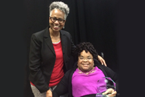 Angel Love Miles Receives Two Campus-Wide Service Awards