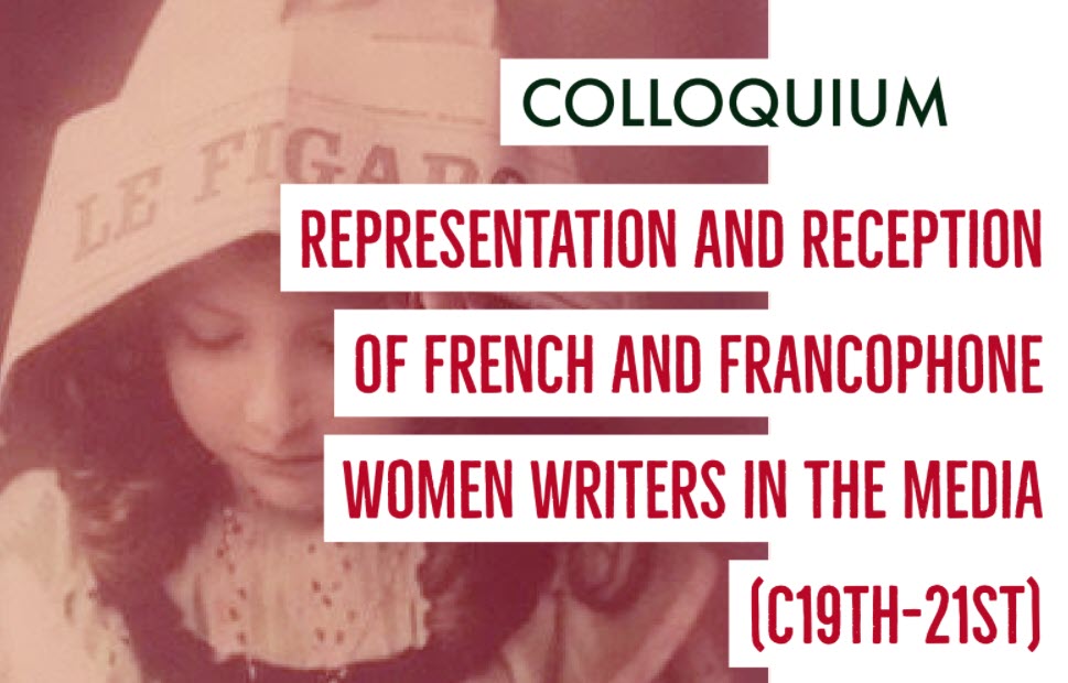 Colloquium image for French Women Writer's Representation