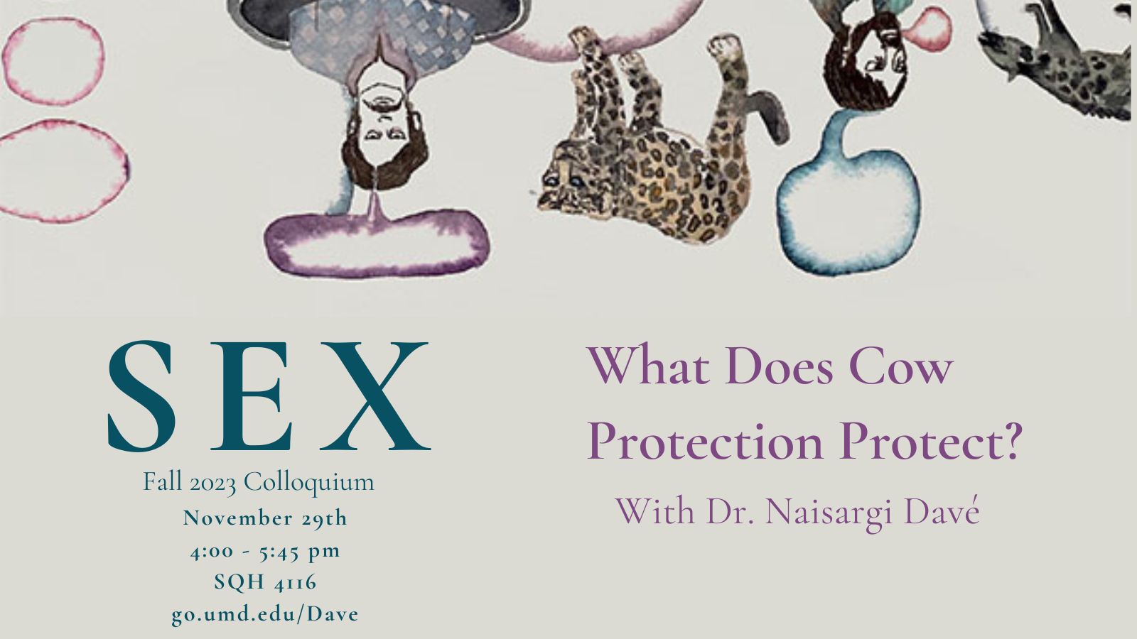 Sex: What Does Cow Protection Protect? | The Harriet Tubman Department of  Women, Gender, and Sexuality Studies