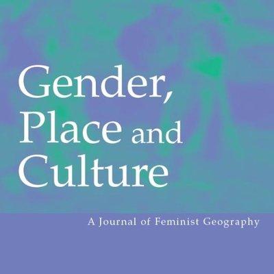 Gender Place journal cover